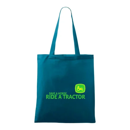 Save horse, ride tractor