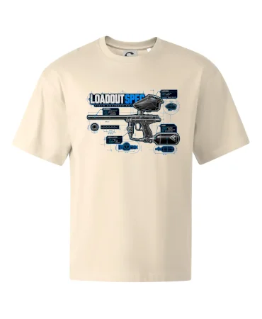 Technický výkres výstroja pre paintball
