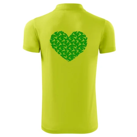 Vianočné jelene v srdci