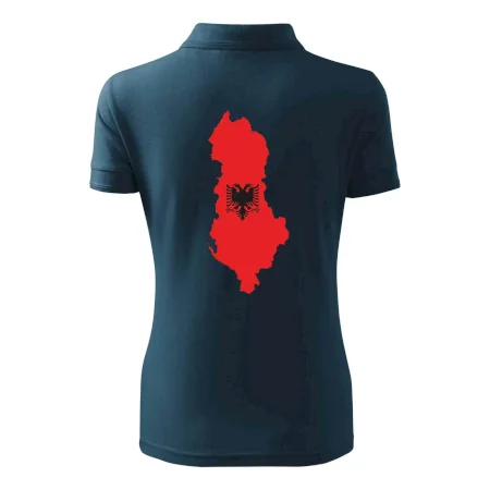 Albánsko mapa a znak