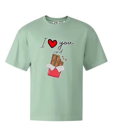 I love you and chocolate