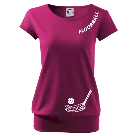 Floorball nápis šikmo