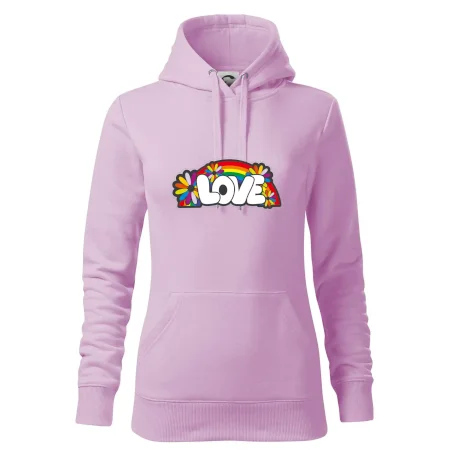 Love s dúhou v pozadí