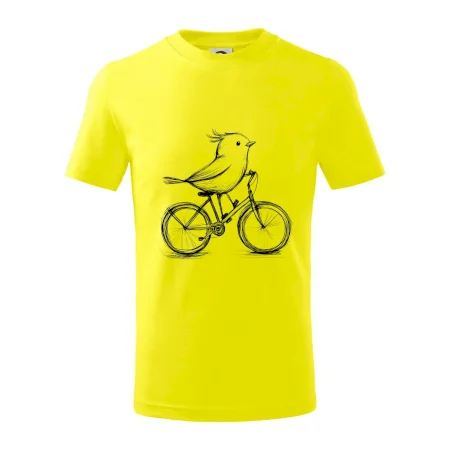 Vtáčik na bicykli