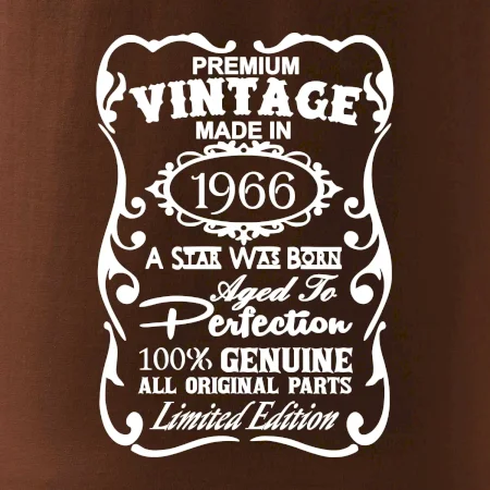 Vintage Etiketa - 1966