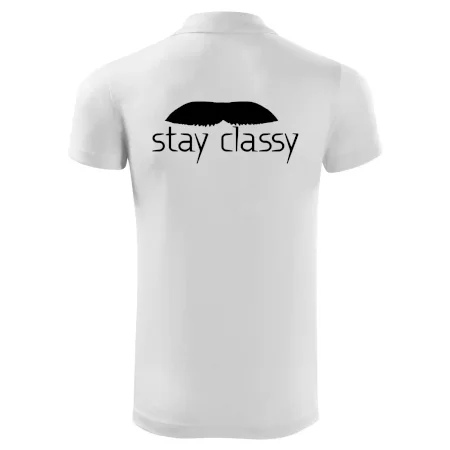 Stay Classy - mustache