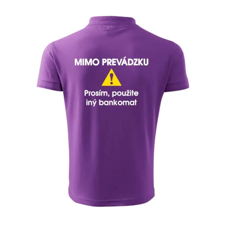 Mimo prevádzku prosím, použite iný bankomat