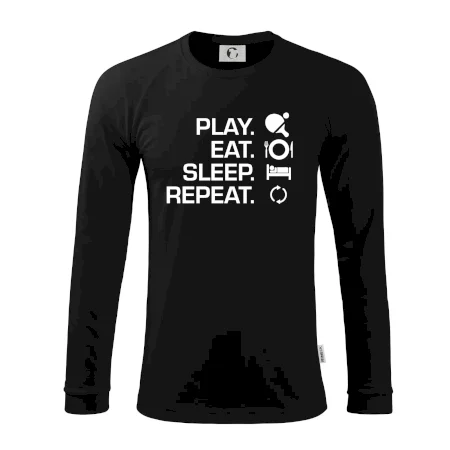 Stolný tenis - eat sleep