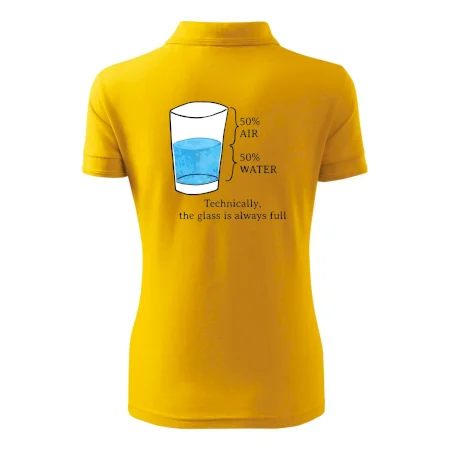 Technically, the glass is always full