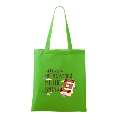 Kniha - Holka, ktorá miluje knihy  - Vaše meno