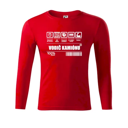 Čiarový kód - Vodič kamiónu