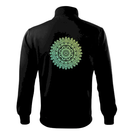 Mandala zelenožlutá