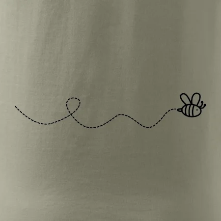 Dráha letu včely - vlnovka