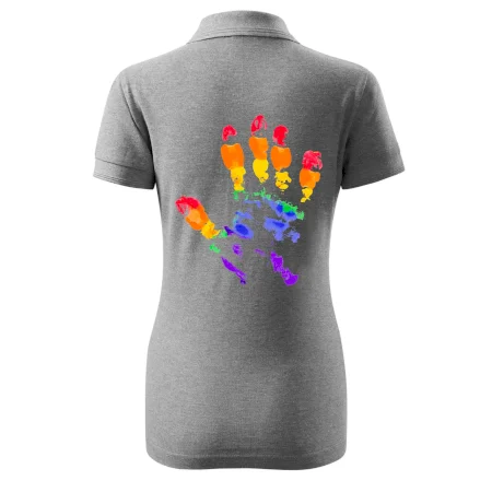 LGBT hand print