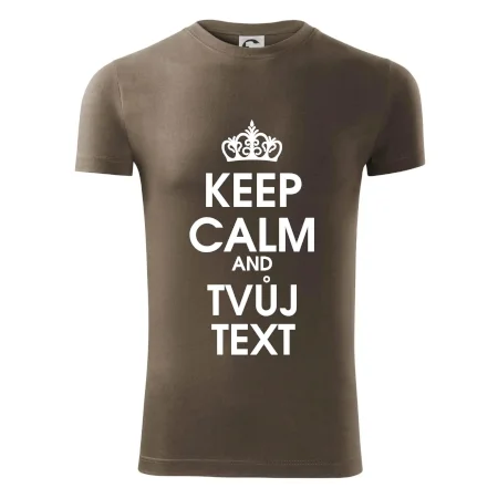 Keep calm - váš text