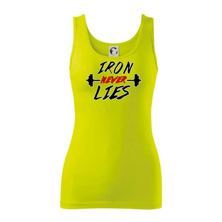 Iron never lies