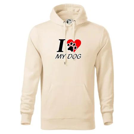 I love my dog - nápis