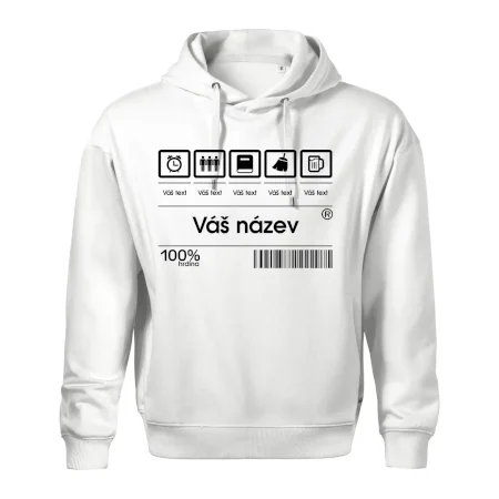 Čárový kód - Vlastní text