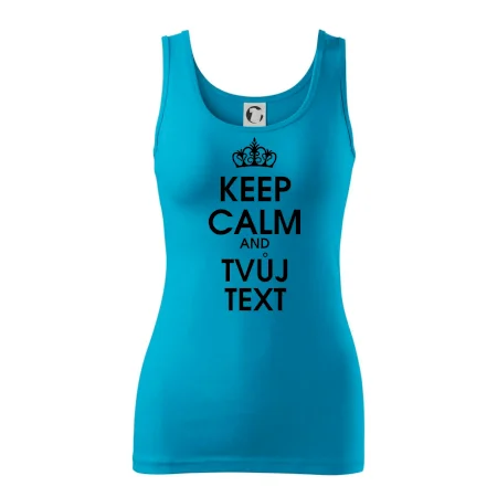 Keep calm - váš text