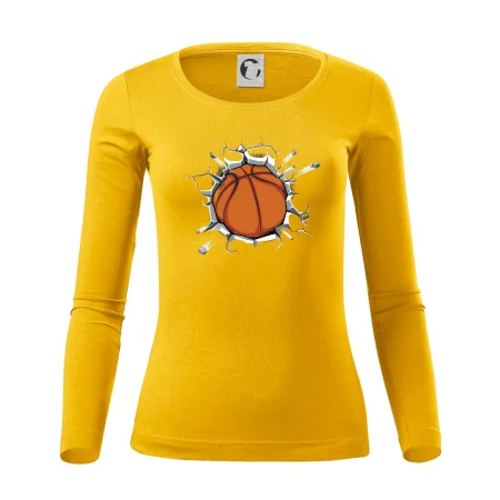 Basketbal lopta v triku