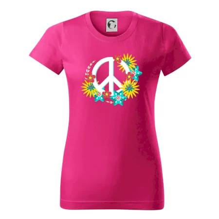 Peace symbol abstraktný