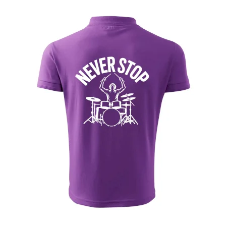 Never Stop a drummer