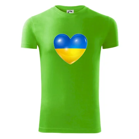 Ukrajina srdce vlajka