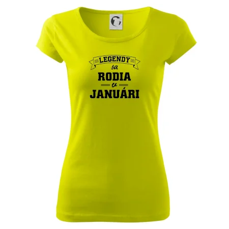 Legendy sa rodia v januári