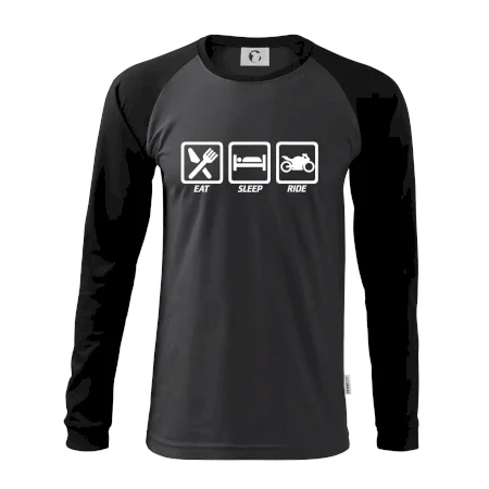 Eat sleep ride - cesta
