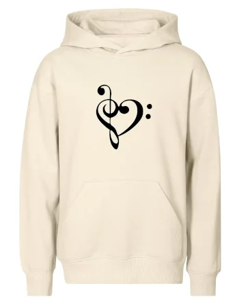 Husľový kľúč srdce