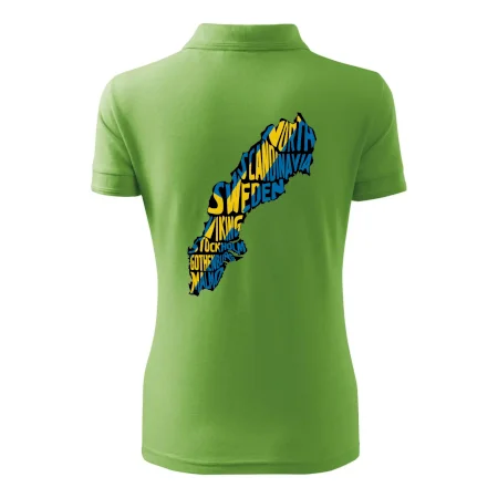 Mapy - názvy miest - Švédsko