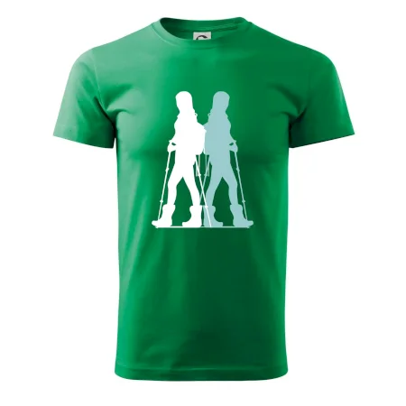 Nordic walking figúry - žena