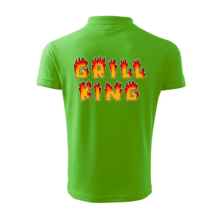 Grill King ohnivý nápis