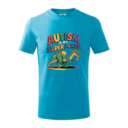 Stojící Rex Autism is my superpower