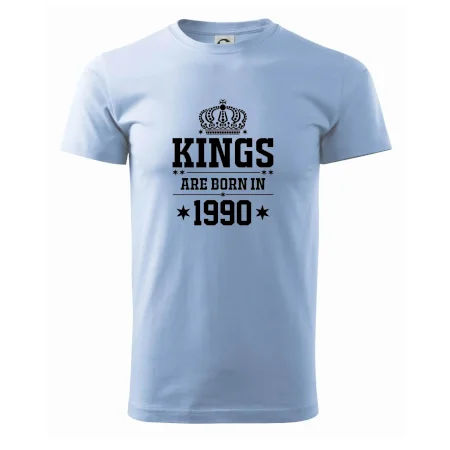 Kings are born in 1990