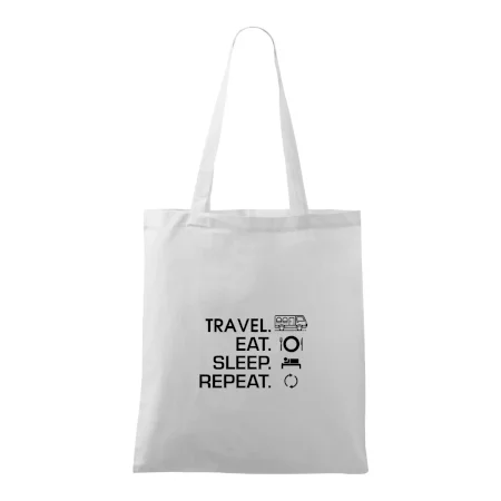 Eat sleep travel - Van