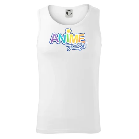 Anime nápis dúhový