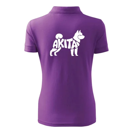 Akita Inu - Nápis v tele