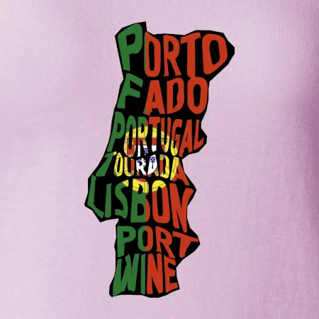 Mapy - názvy miest - Portugalsko