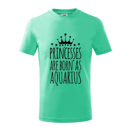 Princesses are born as Aquarius - Vodnár