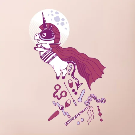 Drsný jednorožec (Pecka design)
