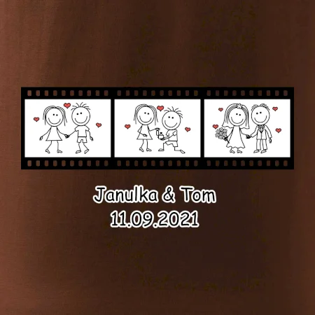 Svadobný deň - váš nápis (Hana-creative)