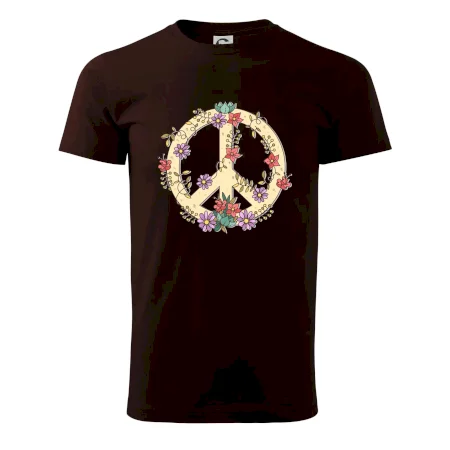 Peace symbol pieskový