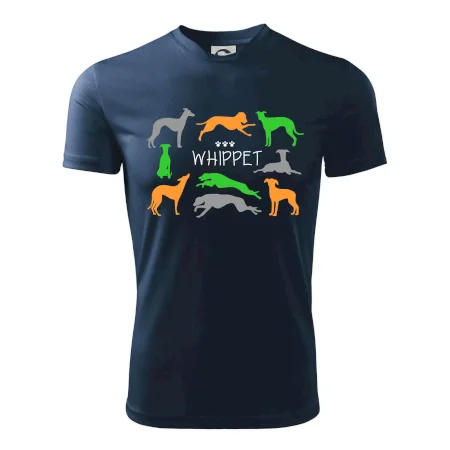 Whippet farebný