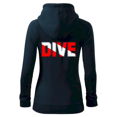 Dive nápis vlajka