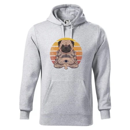 Yoga meditace - pug