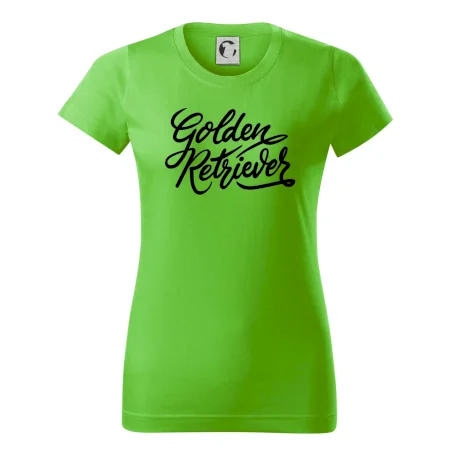 Golden retriever - nápis okrasný