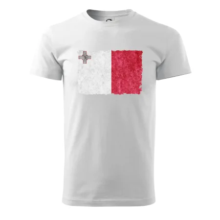 Vlajka Malta ohrýzaná