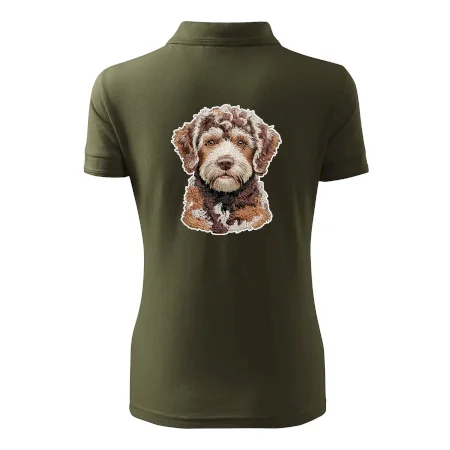 Lagotto romagnolo vyšívaná hlava