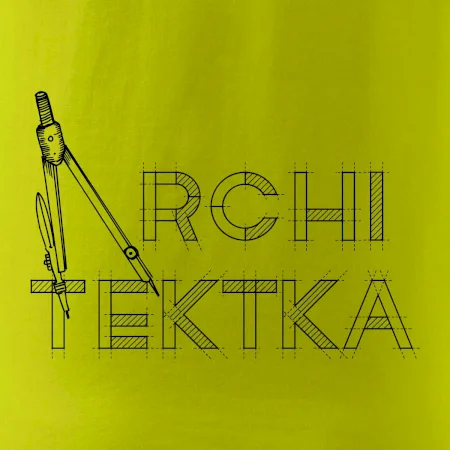 Architektka - výkres
